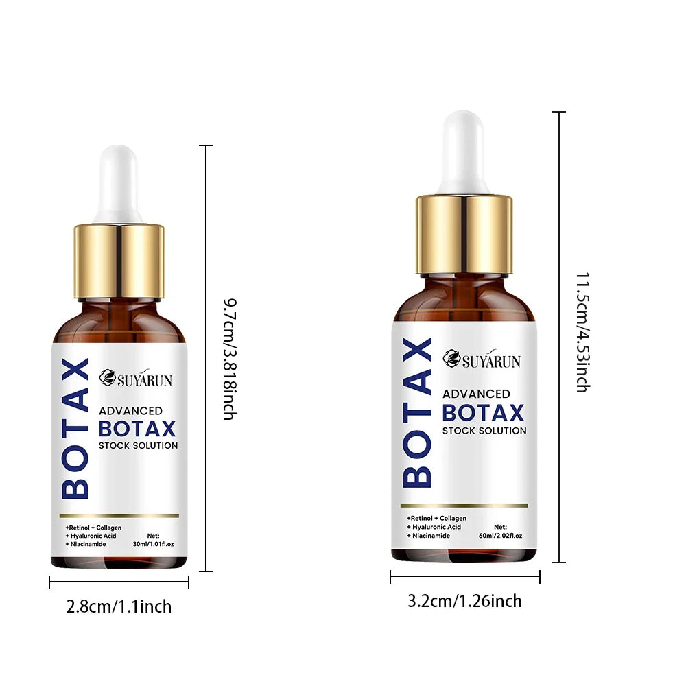 SUYARUN Professional Botax Serum Anti-Aging - Fast Absorbing Face Treatment, Lift & Firm Skin, Reduce Wrinkles - Vegan.