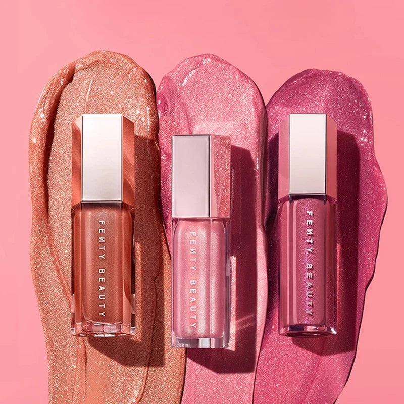 Fenty Beauty MAUVE WIVE Lip Gloss Waterproof Liquid Lipstick Nude Pink Lips Tint Makeup Lip Glaze Cosmetics Red Lip Stain