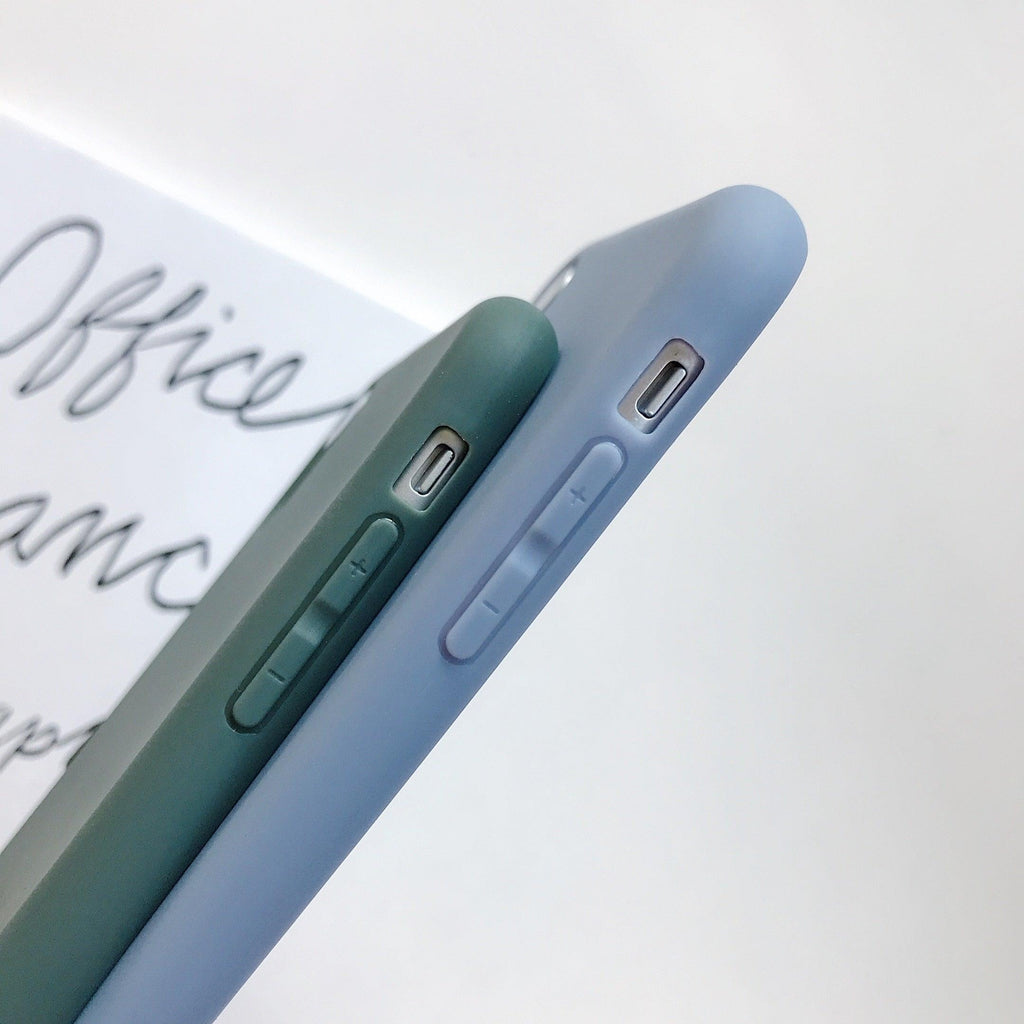 Ultra Thin Slim Fit Soft Grip Anti-Scratch Protective Cover Thicker Candy Phone Case for iPhone Soft Silicon Back Phone Cover for iPhone 12 13 Pro Max iphone Case
