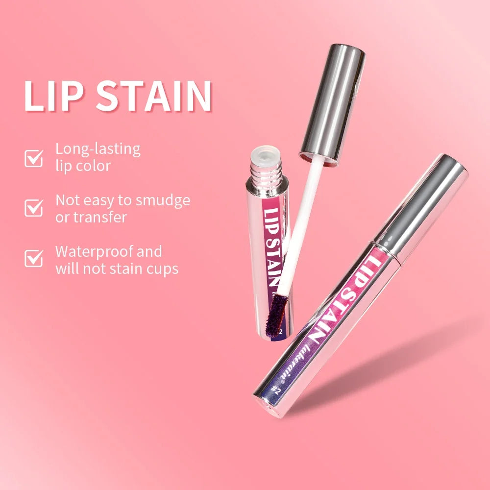 Korean Peel-Off Matte Lip Stain - Long Lasting Waterproof Tint