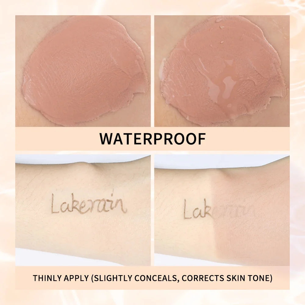 Waterproof Color Changing Liquid Foundation Centella Korean High Coverage Foundation Cream For Face Base Makeup