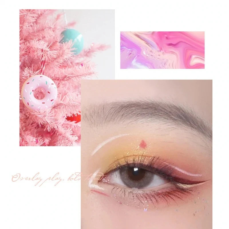 Red Matte Liquid Eyeliner Pen - Waterproof Long Lasting
