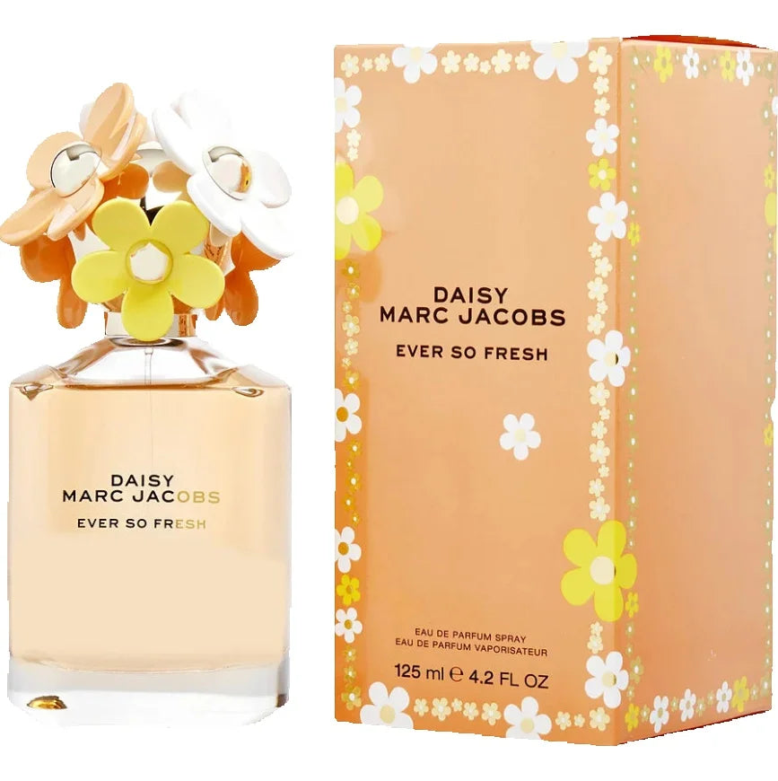 Marc Jacobs Daisy Ever So Fresh women Eau De Parfum Spray 125ml Original floral fragrance with long-lasting scent