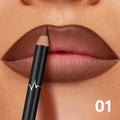 Pudaier 6-Color Waterproof Matte Lip Liner - Long-Lasting, Non-Transfer Formula, Matte Finish, 6 Versatile Shades