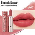 6 Colors Matte Liquid Lipstick - Transfer-Resistant Matte Lipstick, Highly Pigmented Formula, Smudge-Proof & Lasting Wear