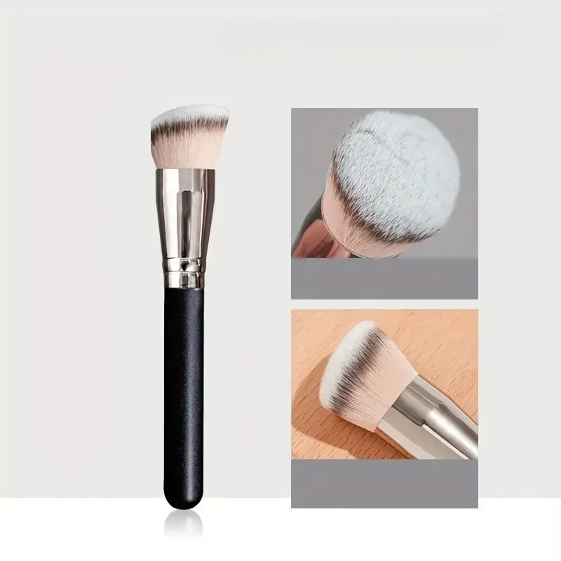 Foundation Concealer Brush, Premium Contour Blusher Brushes, Flawless Under Eye Dense Face Makeup Brush For Blending