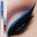 Bule Shimmer Waterproof Eyeliner Pen High-shine Liquid Eyeliner Korean Makeup Easy to Wear Cosmetics Smudge-Proof  Eye Cosmetics