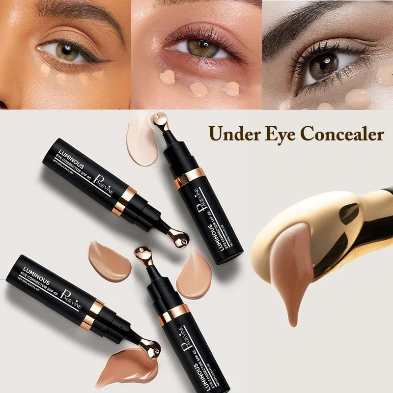 4 color Luminous Eye Concealer Concealer brightens conceal,dark circles under the eyes,concealing makeup liquid concealer