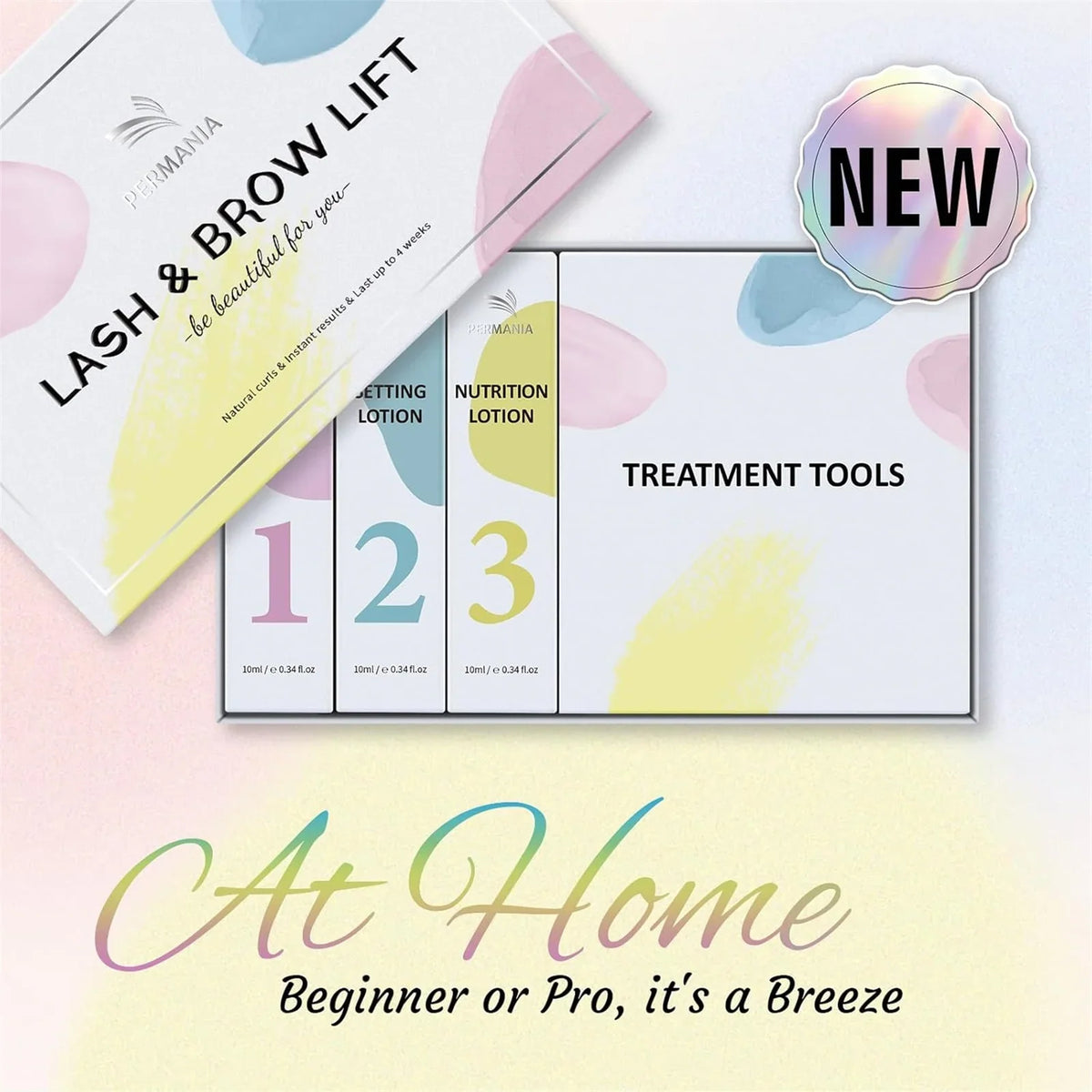 Permania Lash Lift and Brow Lamination Kit - Eyelash Perm Kit