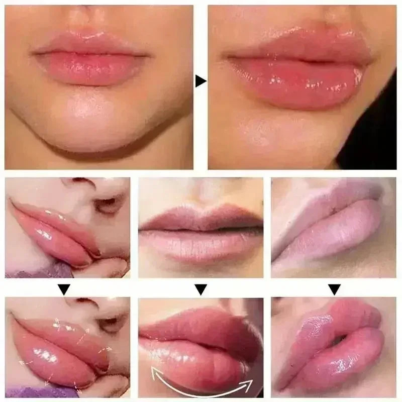 1/2Pcs Ginger And Mint Lip Plumper Oil Radiant,Plumping Lip Volumizing Serum for Smoother,Fuller Lips for Youthful and Sexy Look