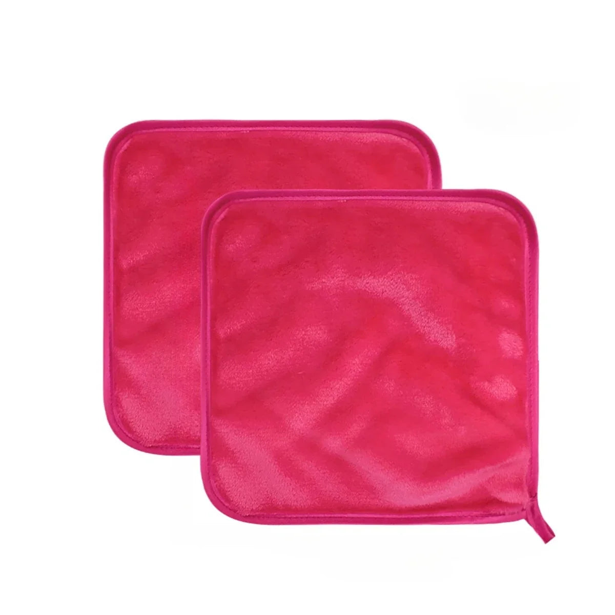 2Pcs Makeup Remover Pads Reusable Cotton Pads Makeup Eraser Microfiber Facial Towel Face Cleaner Cleaning Wipes Skincare Beauty
