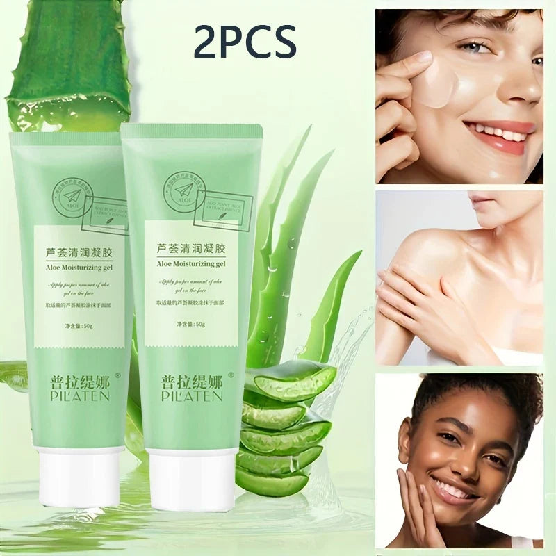 50g Moisturizing Repair Aloe Vera Gel Skin Care Natural Plant Extracts Ance Treatment Mild Soothing Face Care Day Cream Nourish