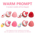 4-Color Random Hair Strawberry Warm Moisturizing Lip balm With Strong Moisturizing Effect, Protecting And Softening Lips