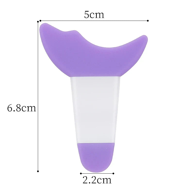 Silicone Eyeliner Stencil Wing Tips Marscara Drawing Lipstick Wearing Aid Face Cream Mask Applicator Mould Makeup Tool Resusable