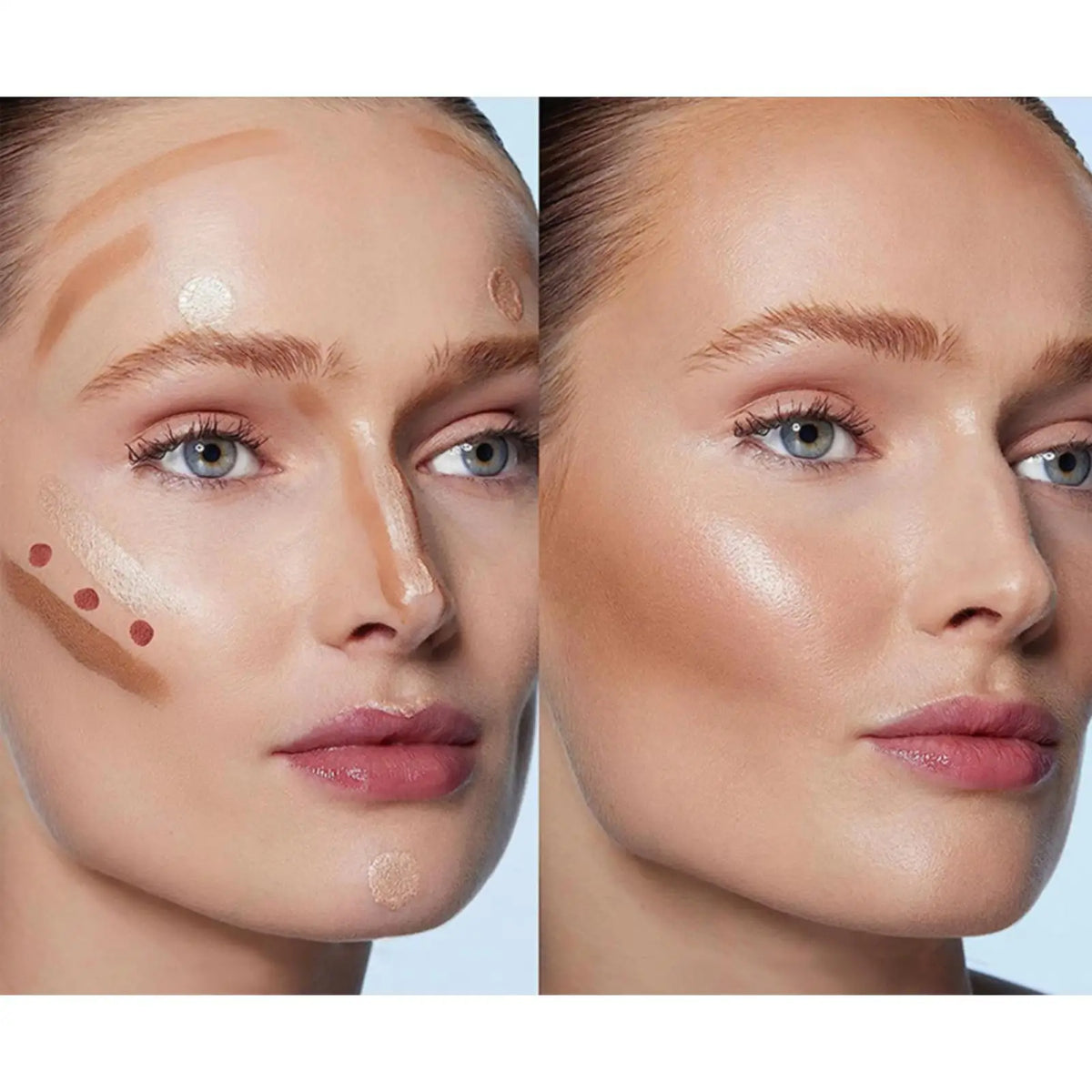 1PC Color Development, Natural Moisturizing Liquid Blush, Brightening Highlighter, Blemish Concealer,suitable for All Skin Types