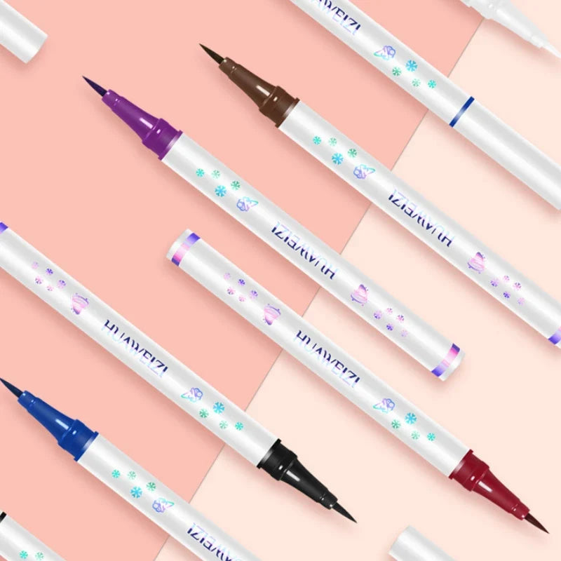 Red Matte Liquid Eyeliner Pen - Waterproof Long Lasting