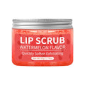 Hllozzi 50g lip scrub jojoba oil vitamin C hydrating moisturizing mild non-irritating watermelon, coconut, apple