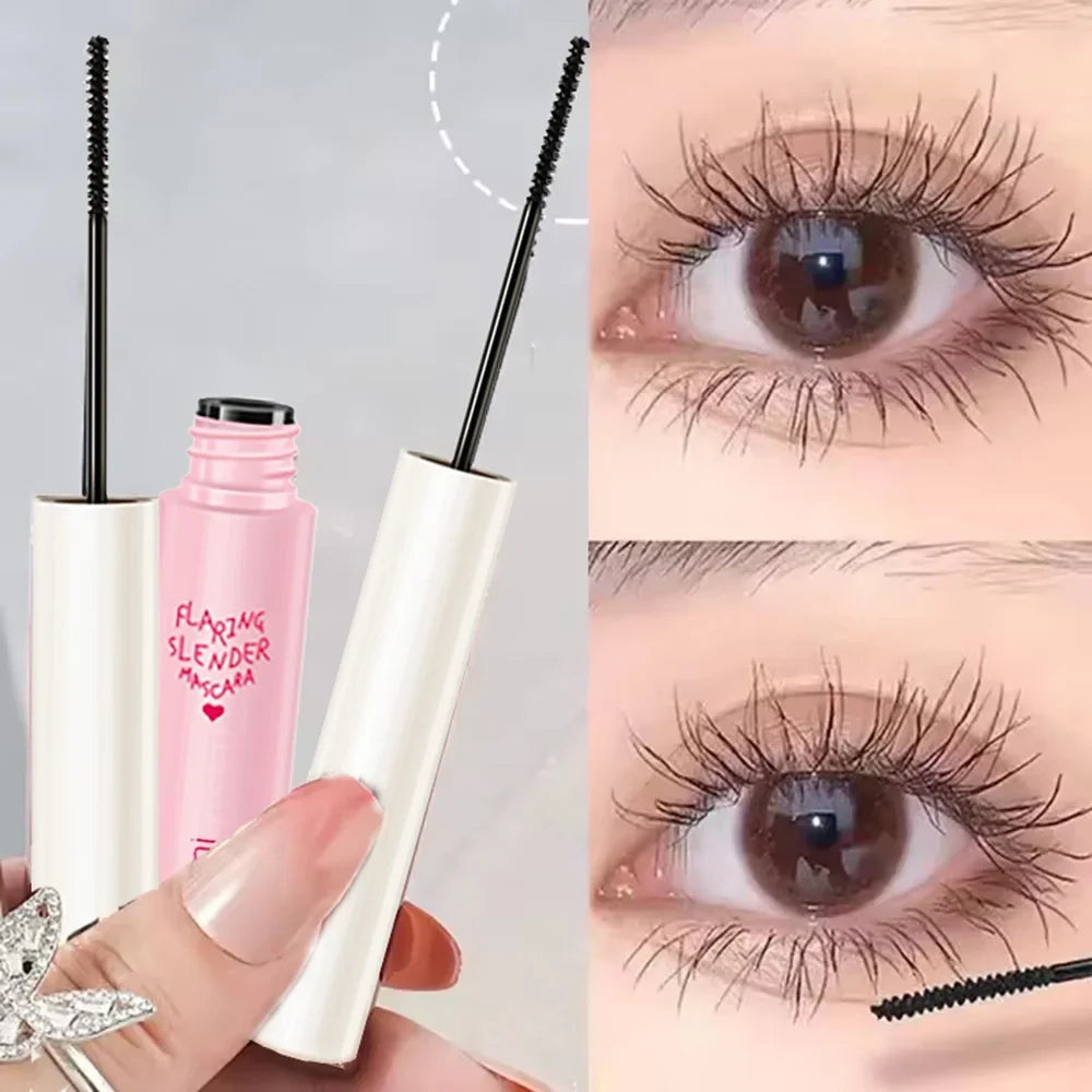 Silk Fiber Curling Mascara - Waterproof Lengthening & Volumizing