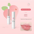 Honey Peach Lip Balm Color Change Lipstick Lips Plumper Moisturizing Hydrating Nourishing Lips Skin Care