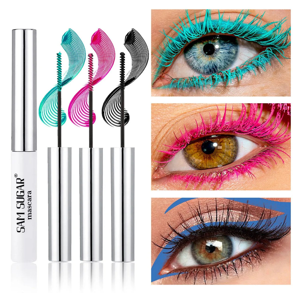 Waterproof Voluminous Colored Mascara - Curling & Lengthening