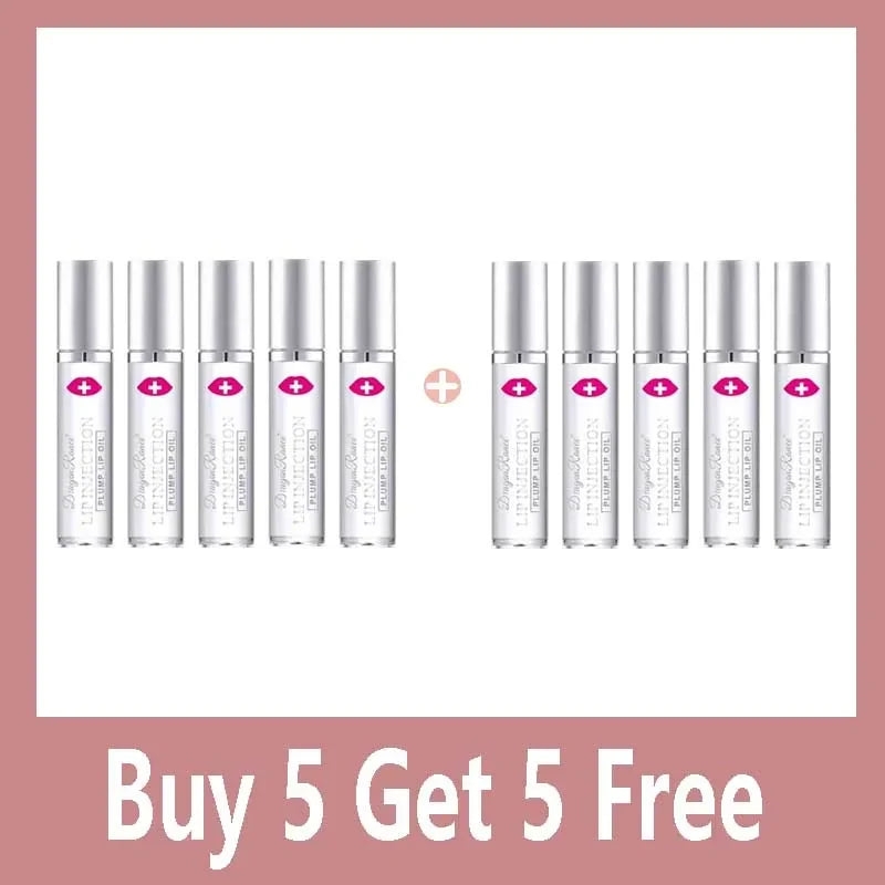 Instant Volumising Lip Plumper Oil Lip Enhancer Lip Gloss Plumping Serum Moisturizing Anti-Wrinkle Lipstick Sexy Care Makeup