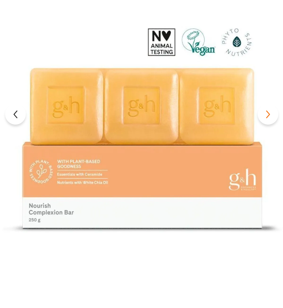 G&H Complexion Soap Bar - White Chia Oil