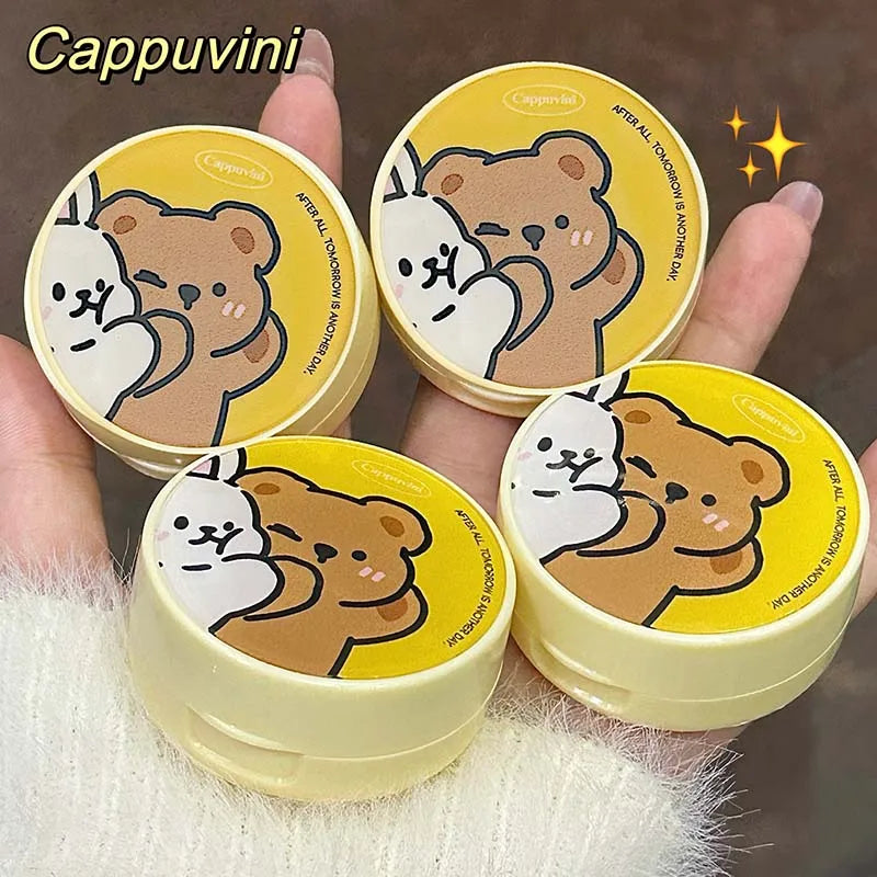 Moisturizing Concealer Air Cushion Foundation Cream Light Natural Waterproof Brighten High Coverage Base Makeup Cosmetics