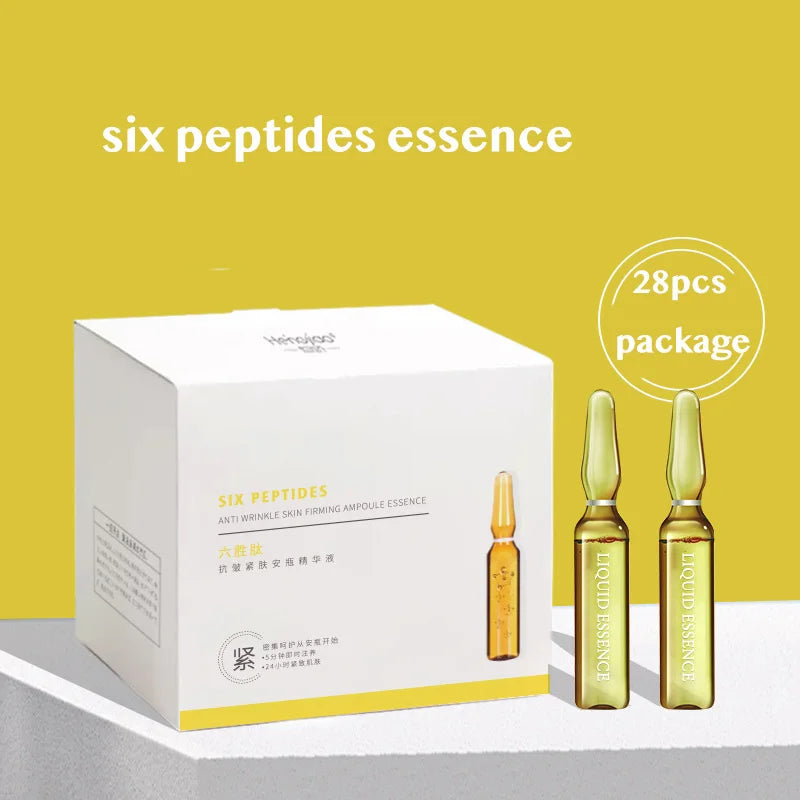 28 Bottles Skincare Revitalizer Hyaluronic Acid Ampoule Essence Moisturizer Face Toner Pores Shrinking Whitening Facial Serum