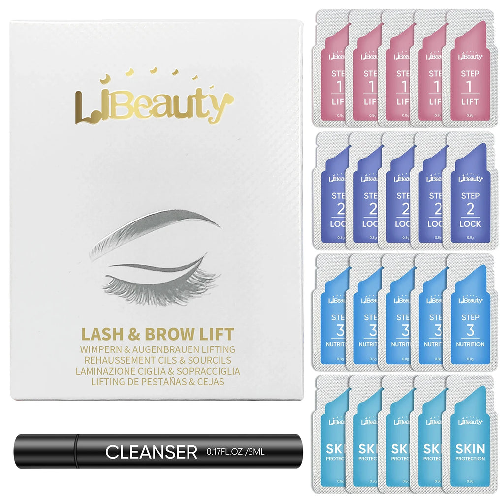 Libeauty Brow Lamination and Lash Lift Kit - 20 Individual Sachets