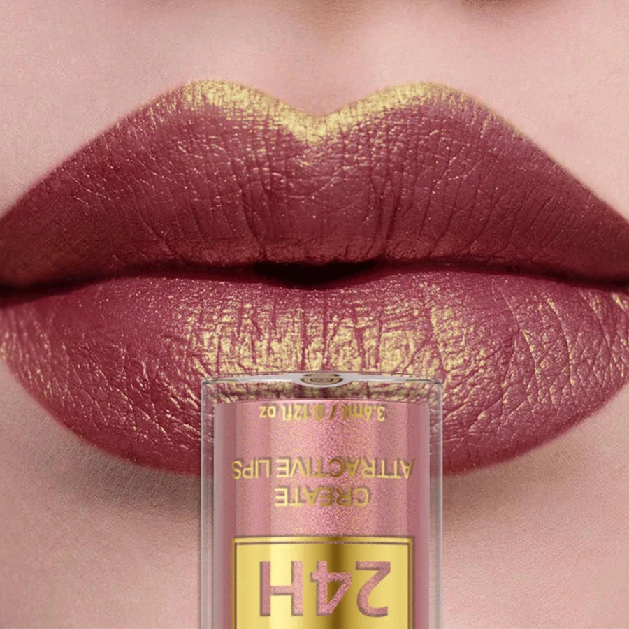 14 Colors Glitter Metallic Lip Glaze Shiny Long Lasting Lip Gloss Waterproof Liquid Lipstick Makeup Lip Oil Lip Tint Gifts for W