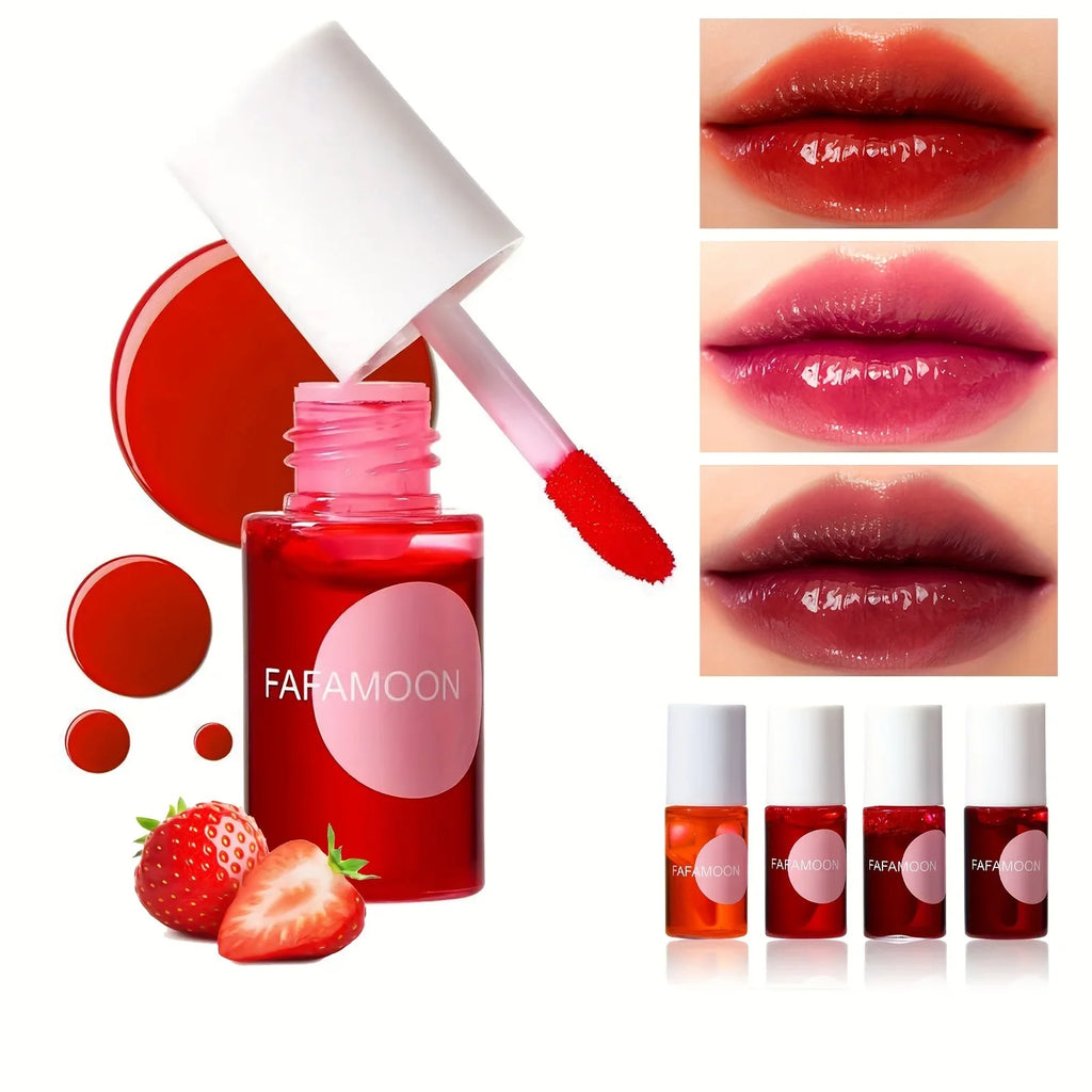 Fruity Lip Tint Water Gloss - Moisturizing Waterproof 7.1ml