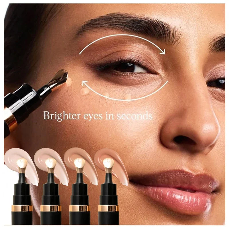 4 color Luminous Eye Concealer Concealer brightens conceal,dark circles under the eyes,concealing makeup liquid concealer