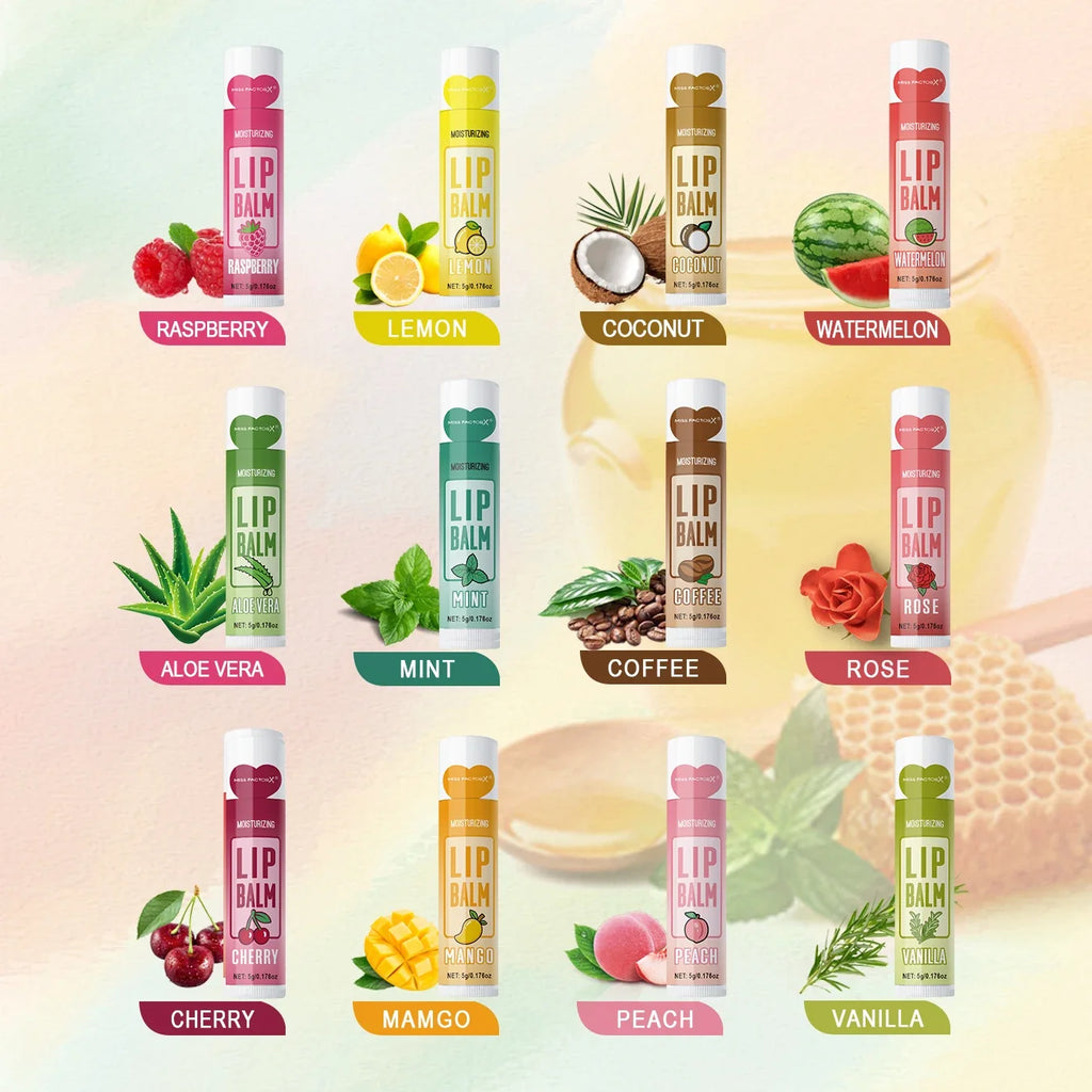 24PCS/box, Lip Balm Set, Moisturizing and Glossy, Easter Gift Set, Suitable for Dry Lips, Women's Gift Mother's Gift, Party Supp