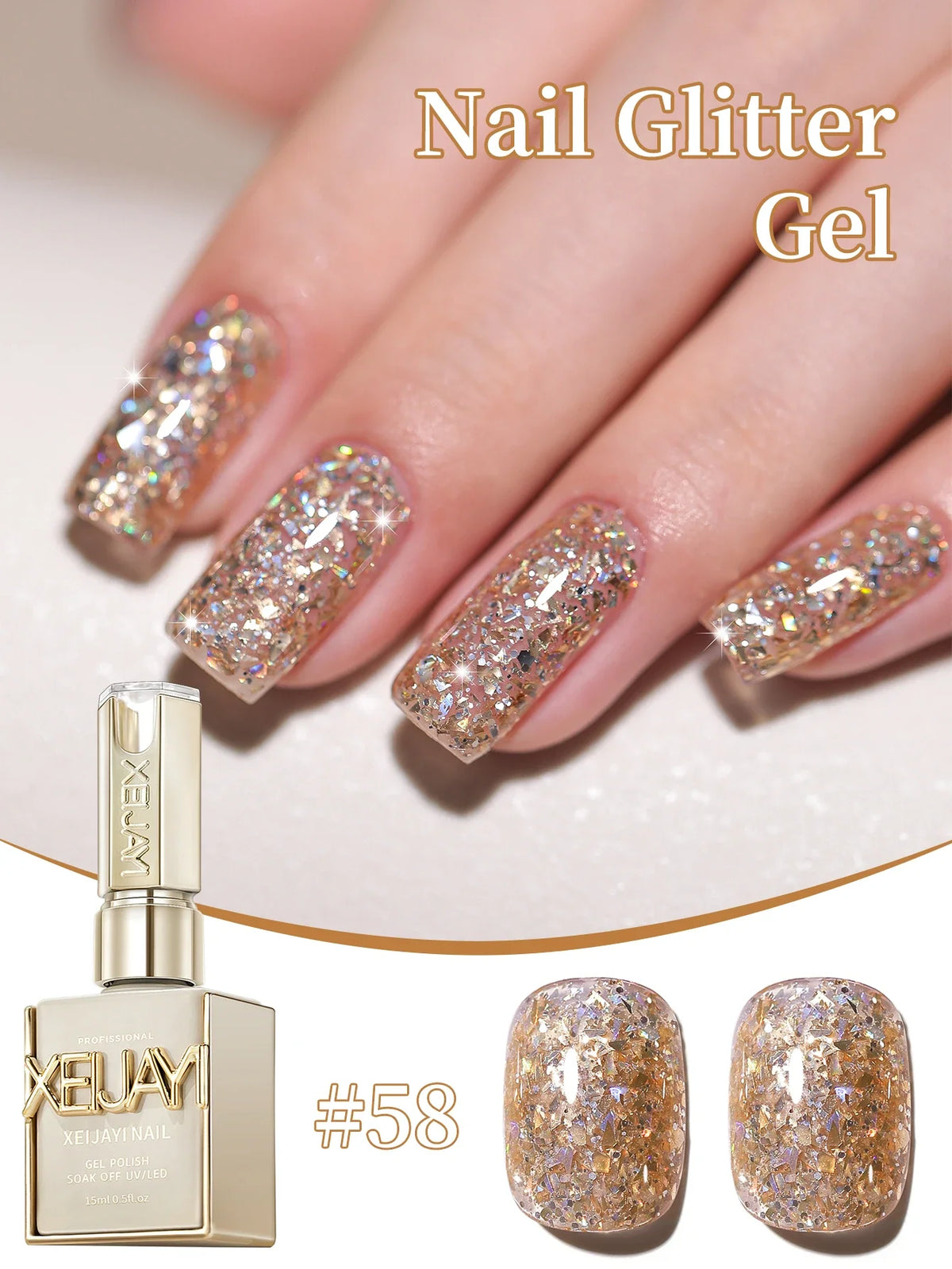 1Pc 15ML Milky White Pure Nail Polish Gel Nail Add Semi-Permanent Soak Off UV LED Construction Gel Varnish