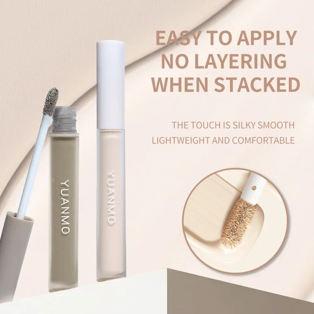 Liquid Concealer Matte High Coverage Waterproof Oil Control Moisturizing Long Lasting Concealer Professional Face Makeup