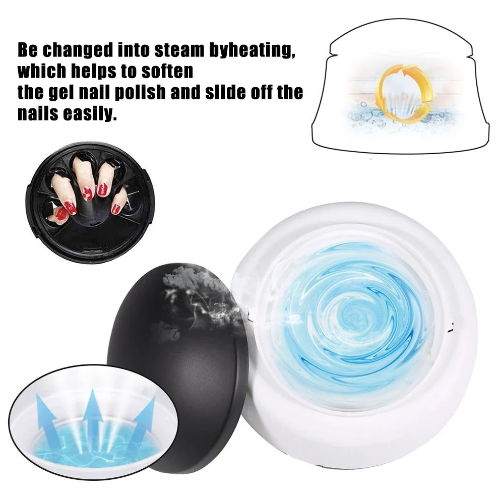 36W Electric Gel Nail Polish Remover – Fast Salon & Home Use, No Soak Required, for Gel & Acrylic Nails – 2025 Nail Care Trend