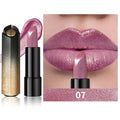 Metallic Shimmer Lipstick, Pearly Glitter Shine, Creamy Texture, High Color Payoff, Smooth Application Party Makeup