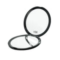 Portable Mini Makeup Mirror Compact Pocket Handheld Mirror 10x Magnifying Double Sided Makeup Mirror Travel Beauty Cosmetic Tool