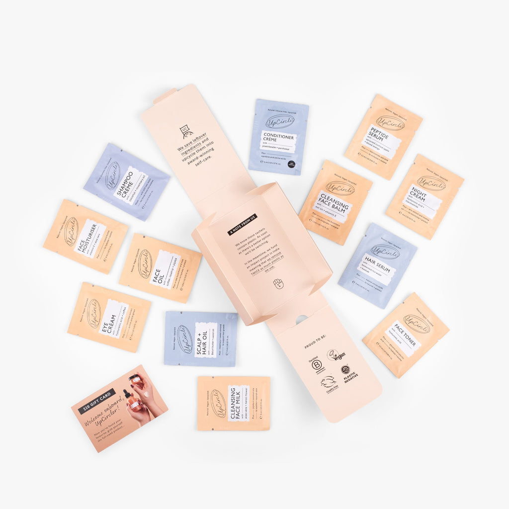 UpCircle Pamper + Gift Skincare Sample Kit