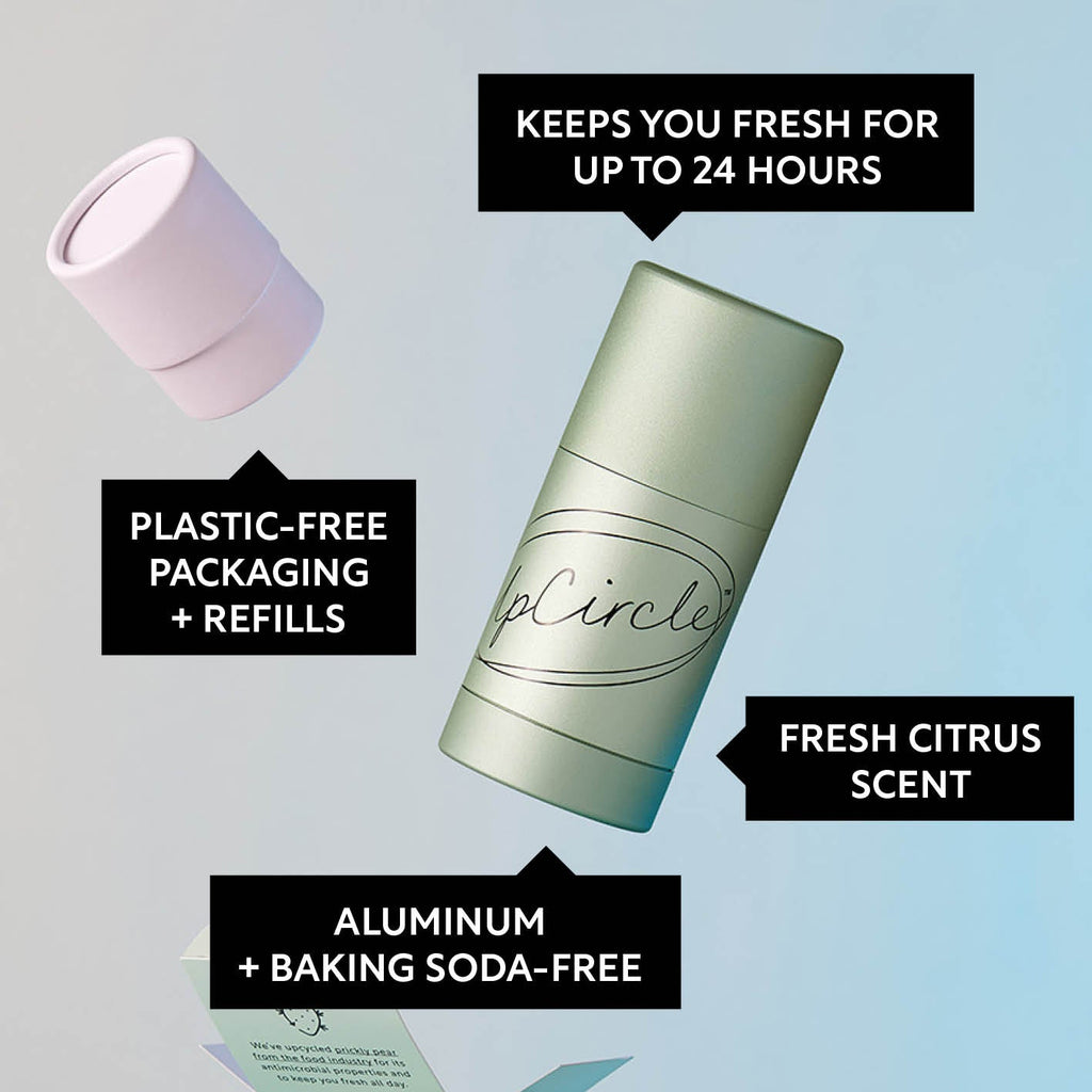 UpCircle Macadamia & Bergamot Deodorant Refills — 3 Pack