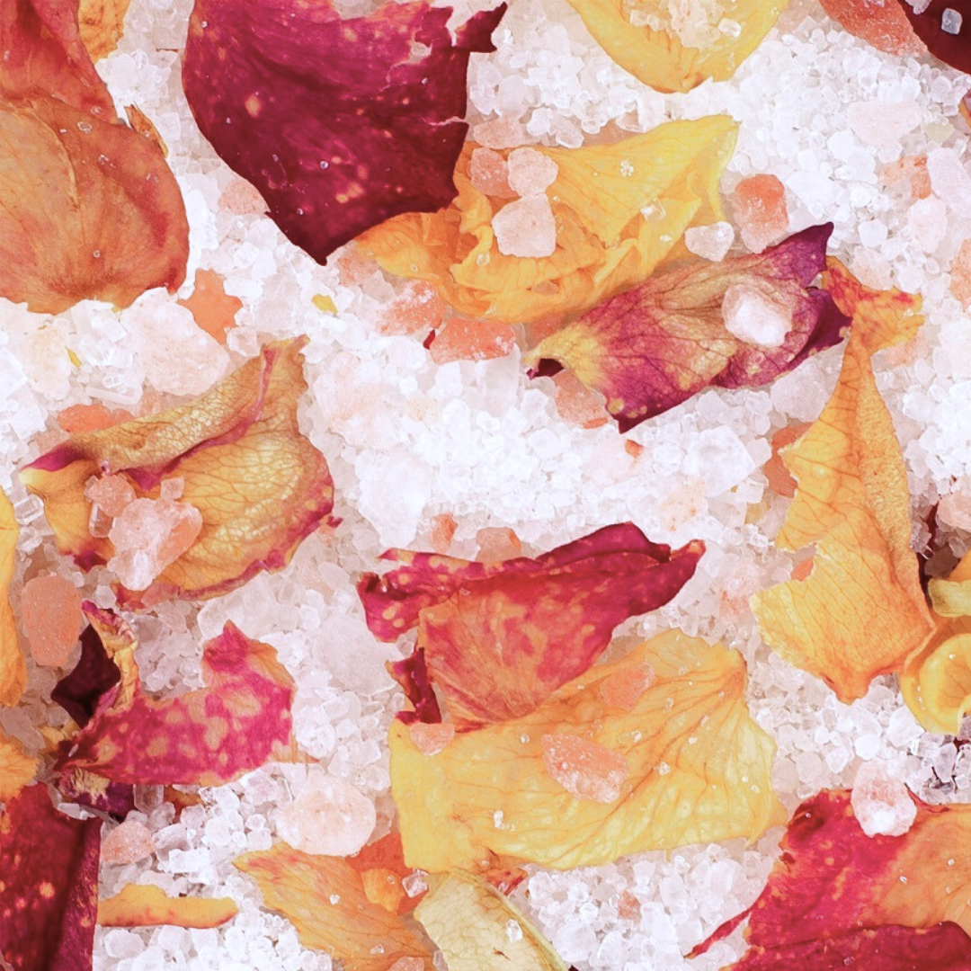 UpCircle Rose Bath Salts — Epsom, Sea & Himalayan Salt