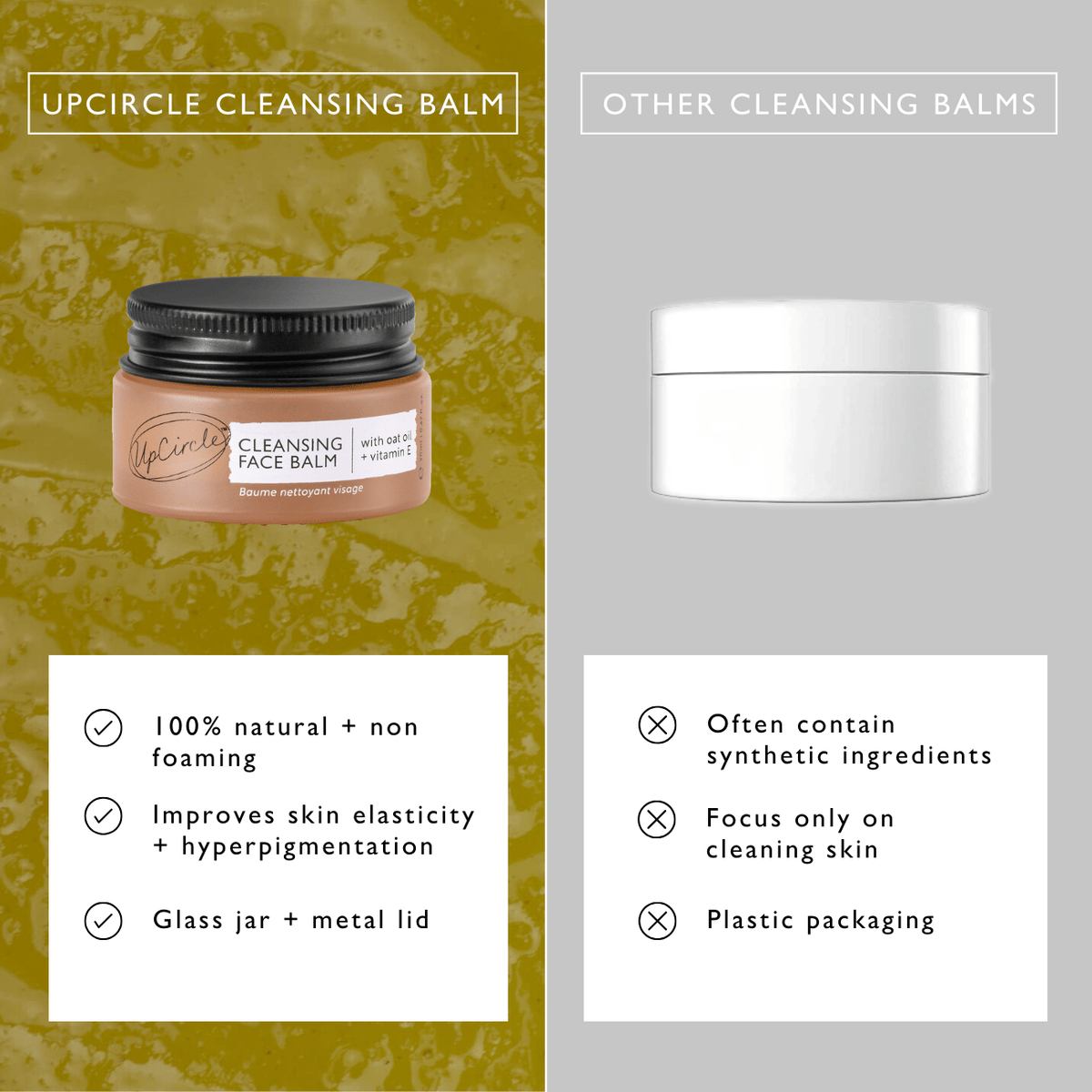 UpCircle Cleansing Face Balm — Travel Size