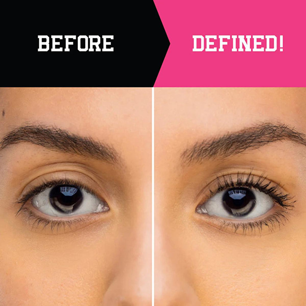 theBalm Big Fan Defining Mascara: Xtra-Lush Brush for Volumizing & Long-Lasting Eyelash Enhancement – Achieve Dramatic, Thick Lashes All Day.
