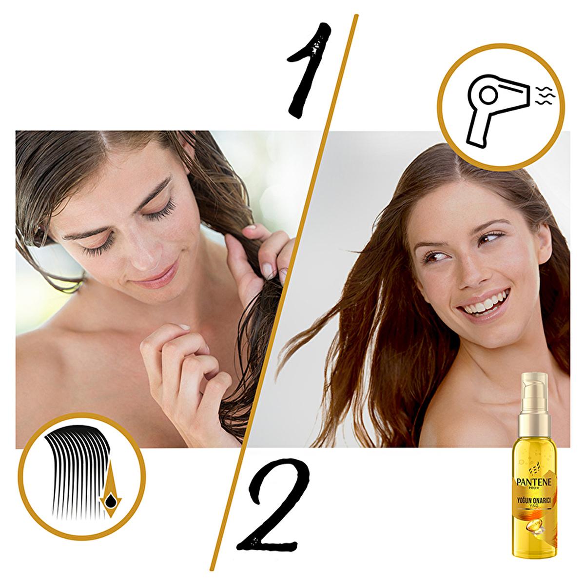 Pantene Pro-V Vitamin E Hair Care Oil - Nourishing, Repairing, Non-Greasy Hair Oil for Damaged Hair
