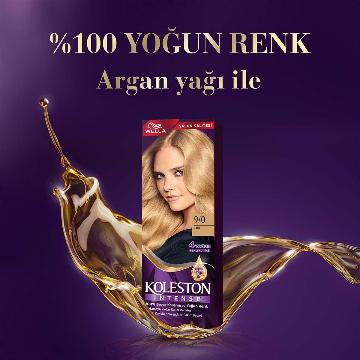 Wella Koleston Intense 9/0 Blonde: Permanent Hair Dye for 100% Gray Coverage & Lasting Intense Color