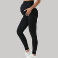 Pregnant Women's Seamless Belly Support Yoga Pants