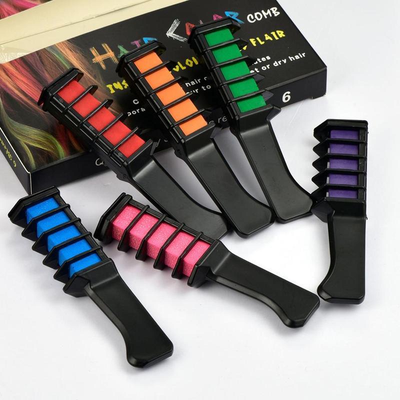 Disposable Hair Color Crayons Mascara Dye Chalk