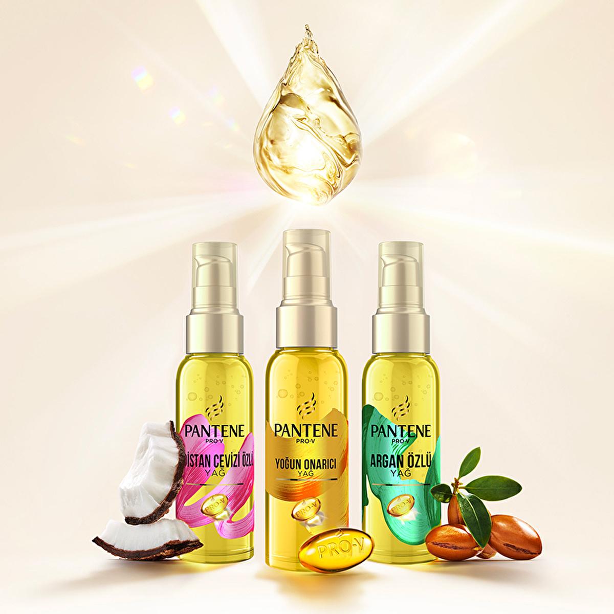 Pantene Pro-V Vitamin E Hair Care Oil - Nourishing, Repairing, Non-Greasy Hair Oil for Damaged Hair