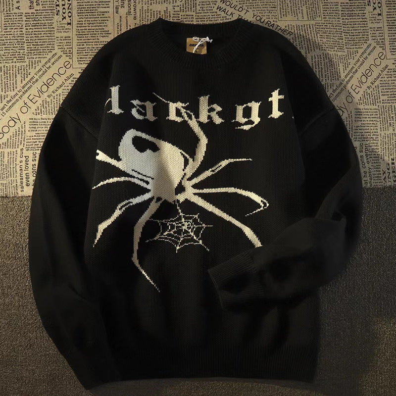 American High Street Vintage Spider Knitted Sweater