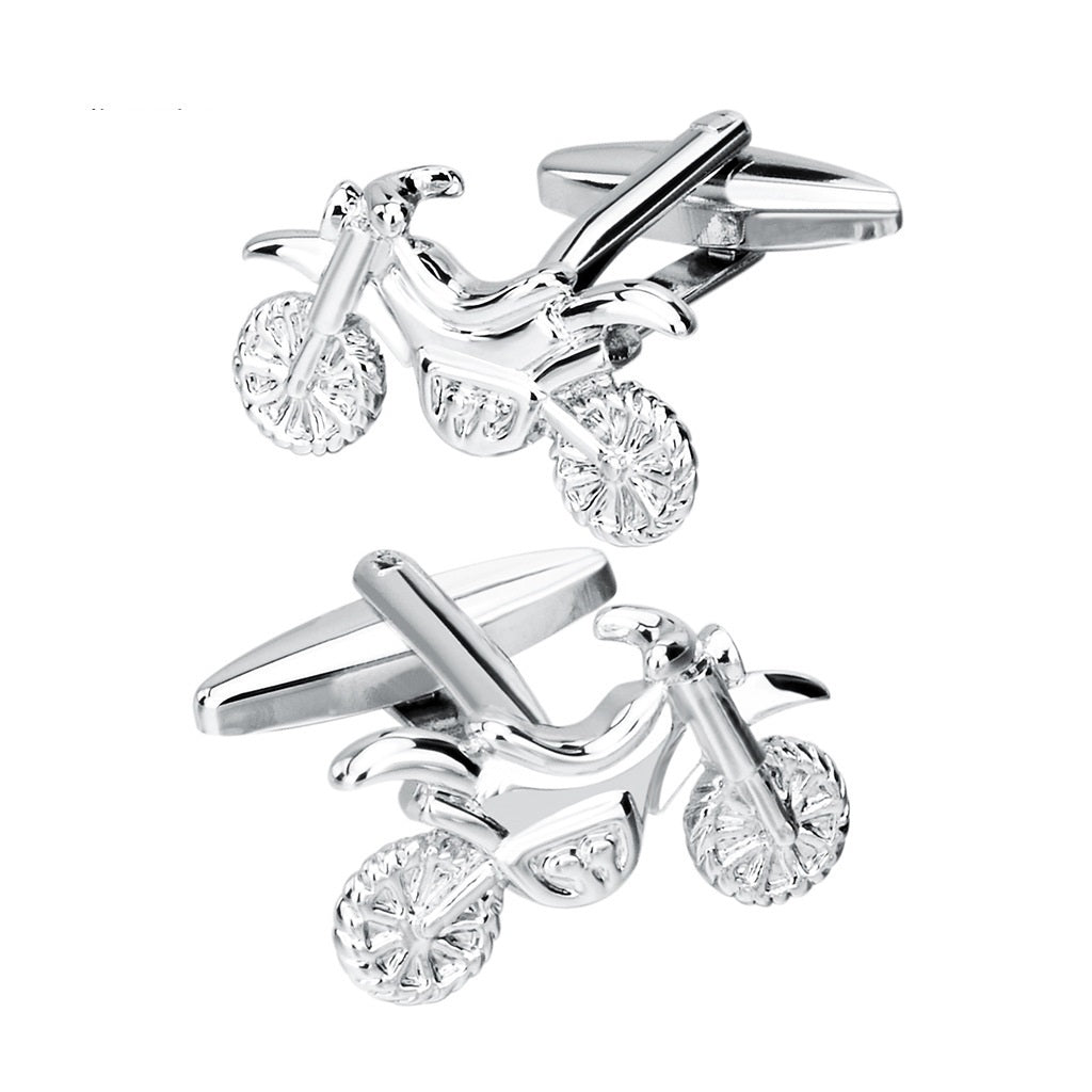 Motorcycle Style Glossy Men's Cuff Nails
